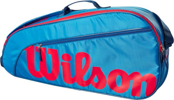 کیف راکت تنیس ویلسون آبی/خاکستری WILSON Junior Tennis Racket Bag